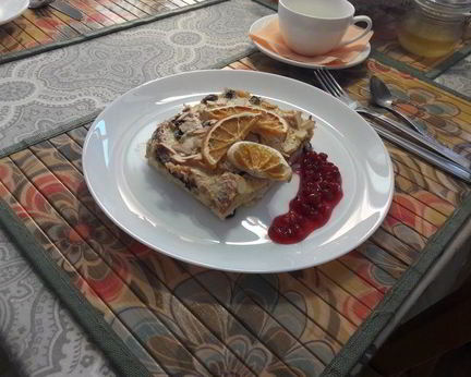 Апельсиновый пудинг