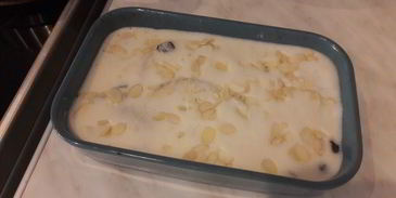 апельсиновый пудинг