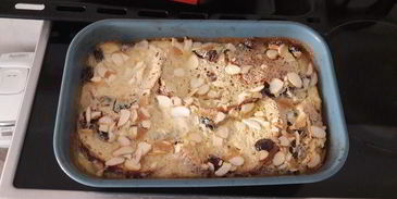 апельсиновый пудинг