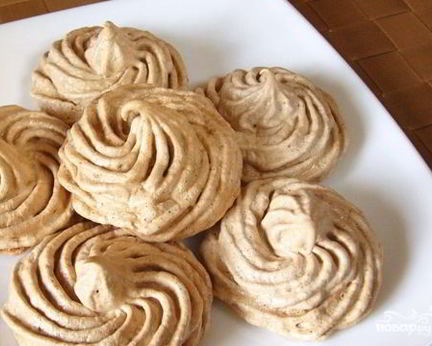 Безе с какао