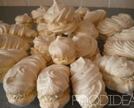 Безе с кремом