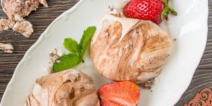 Рецепт безе с шоколадом