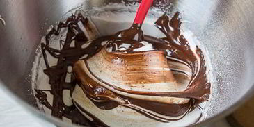 безе с шоколадом