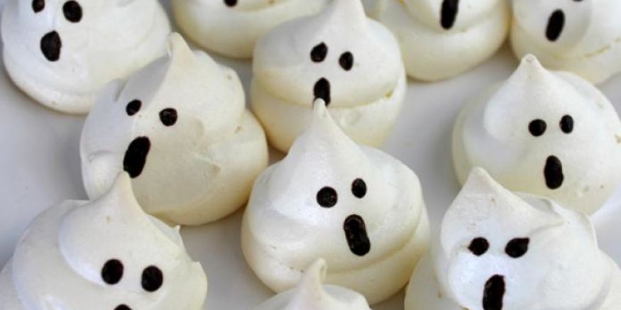 Рецепт безе в виде приведений