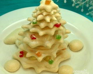 Елочка из безе