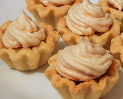 Корзиночки с безе