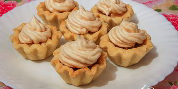 корзиночки с безе