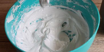 крем мокрое безе для украшения