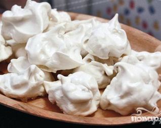 Меренги с орехами