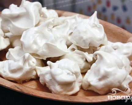 Меренги с орехами