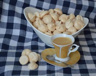 Мини-безе к чаю