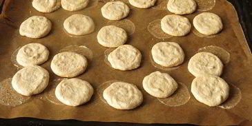 нутово-миндальные безе