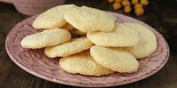 нутово-миндальные безе