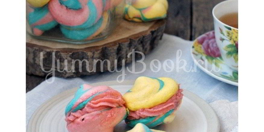 Рецепт разноцветного безе