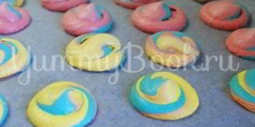 разноцветное безе