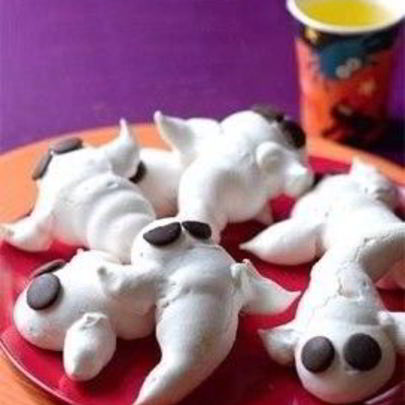 Сладкие привидения из безе