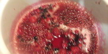 торт-безе рождественский венок