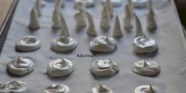 украшения из безе с шоколадом