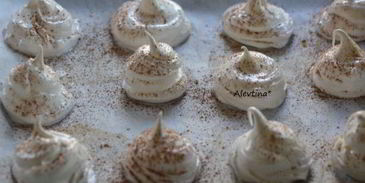 украшения из безе с шоколадом