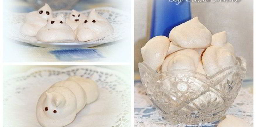 Рецепт веселых безе