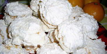 заварное кокосовое безе