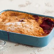 Рецепт Безглютеновых клафути со сливой