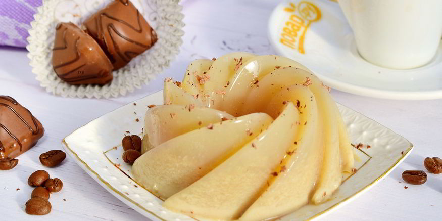 Рецепт бланманже кофейного