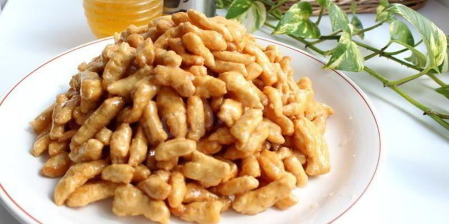 Рецепт чак-чака на сковороде