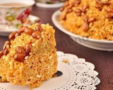 Чак-чак с фундуком