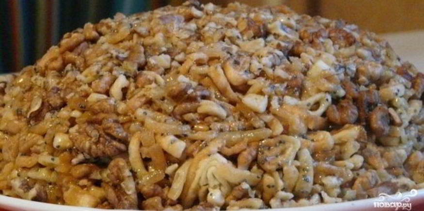 Рецепт чак-чака с медом