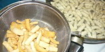 чак-чак со сгущенкой