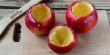 фаршированные яблоки в духовке