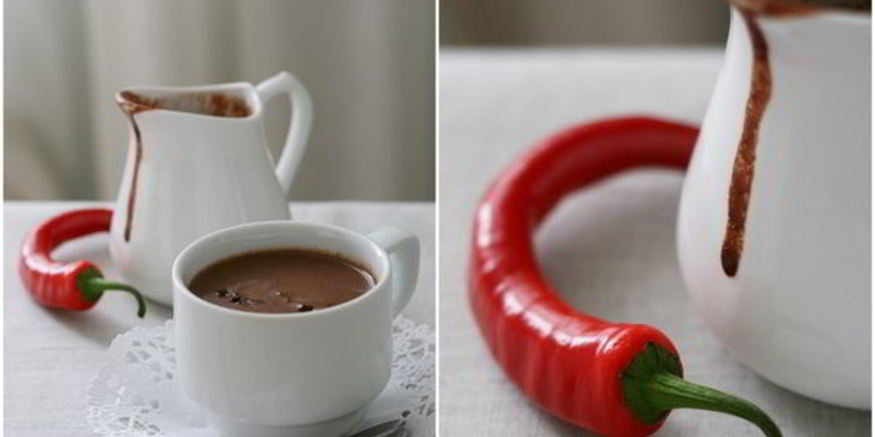 Рецепт горячего шоколада с перцем чили