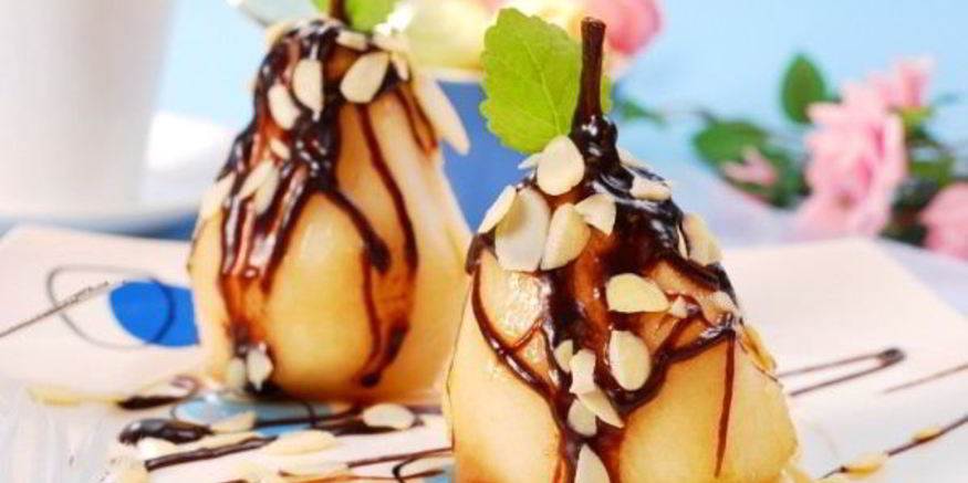 Рецепт груши в шоколаде