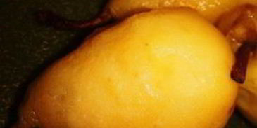 груша в шоколаде