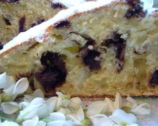 Кейк с шоколадными капельками