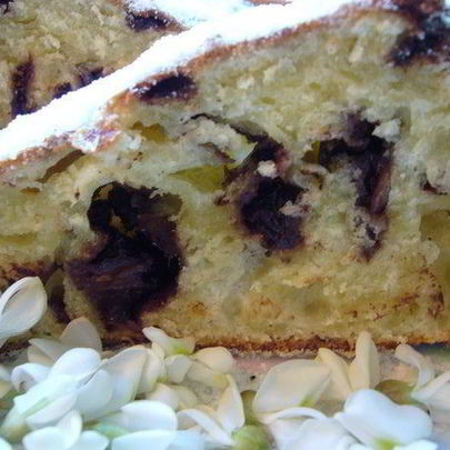 Кейк с шоколадными капельками