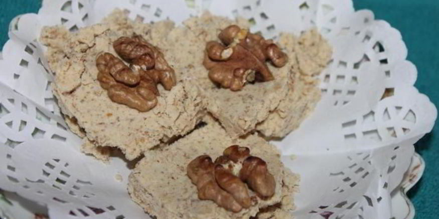 Рецепт белой халвы