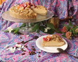 Чизкейк Халва-кофе-кардамон