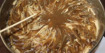 чизкейк халва-кофе-кардамон