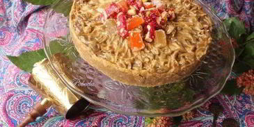 чизкейк халва-кофе-кардамон