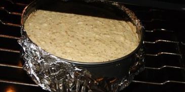 чизкейк с халвой и карамельными яблочками