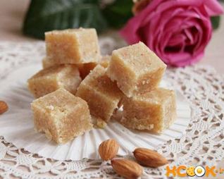 Домашняя халва миндальная