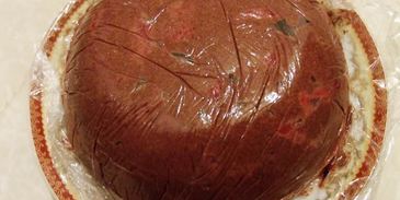 холодный десерт клубника в шоколаде