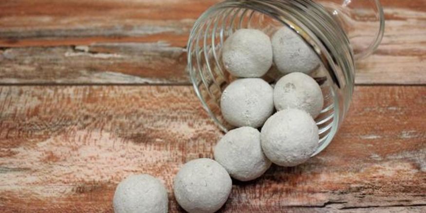 Рецепт чечевичных конфет с миндалем