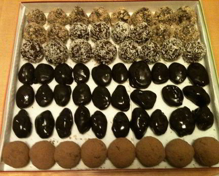 Домашние конфетки полезные