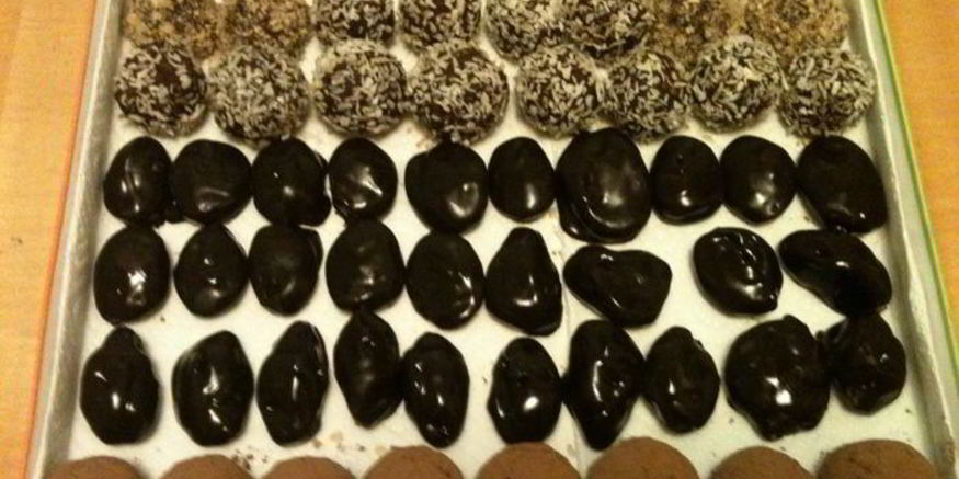 Рецепт домашних конфеток полезных