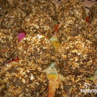 Домашние конфеты с арахисом