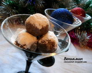 Клюквенно-мятные шоколадные конфеты