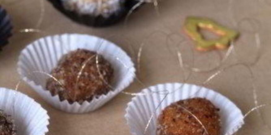 Рецепт кокосово-карамельных конфеты